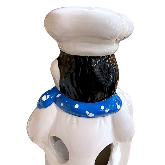 Vintage Decorative Ceramic Figurine Chef Sculpture with Menu board 10.5” - Picture 13 of 16